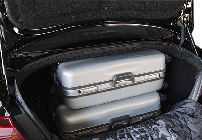 luggage space of Mercedes-Benz S580 4 MATIC