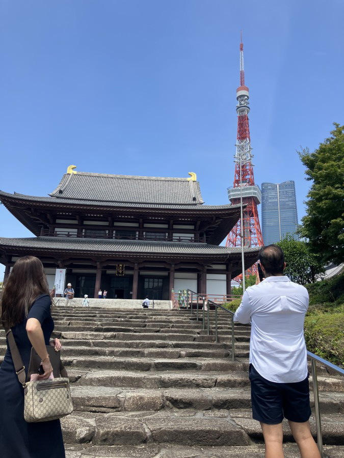 東京レイオーバーツアー増上寺