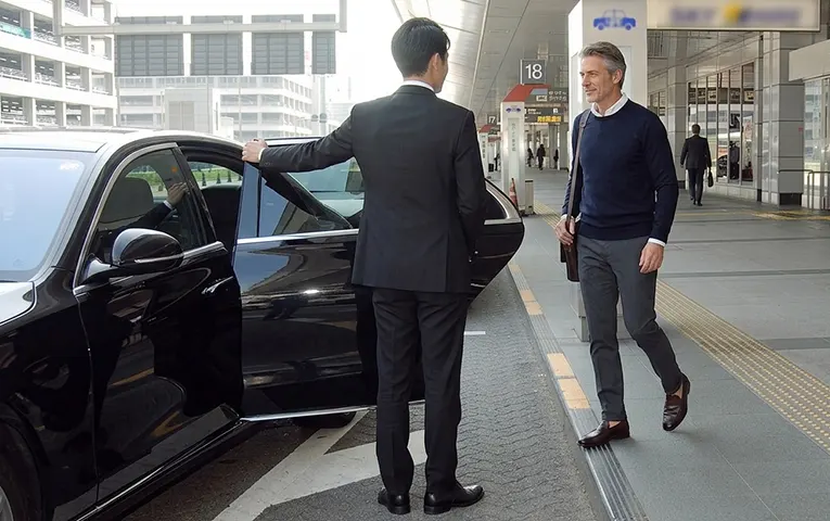 Sedan options available for Haneda Airport transfers