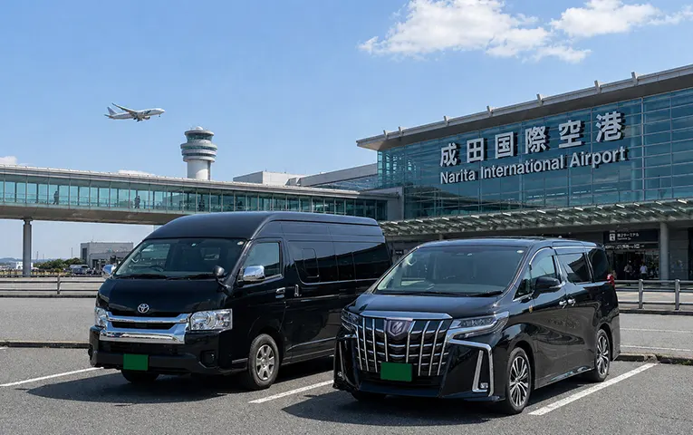 Hiace(Van) and Alphard are popular for Narita Airport transfers
