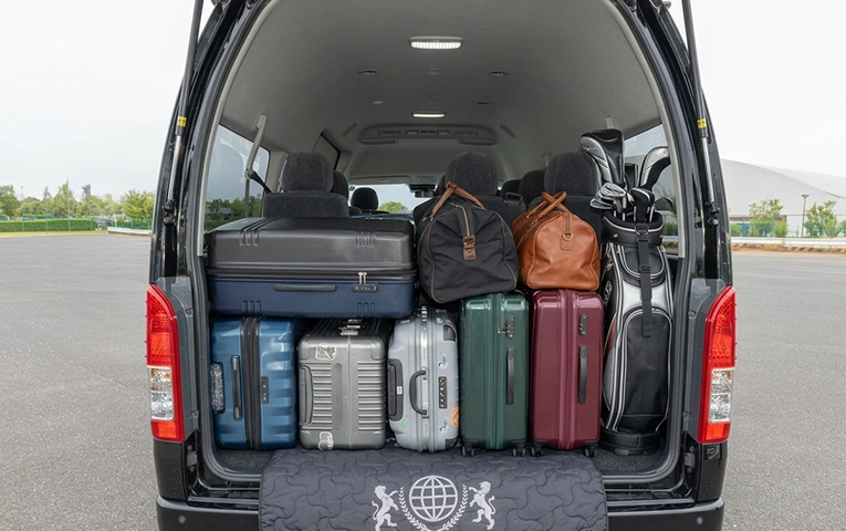 Hiace has spacious cargo space