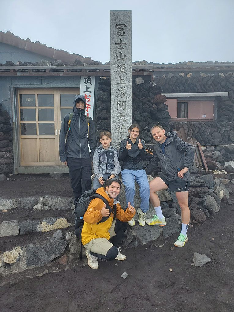 Reached the summit
