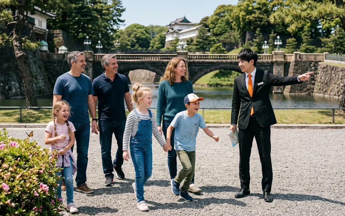 The group will also visit famous sightseeing spots together.