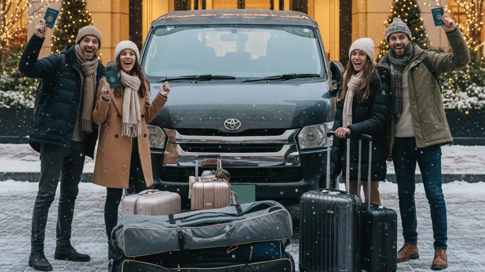 Private Van Transfer from Tokyo to Hakuba