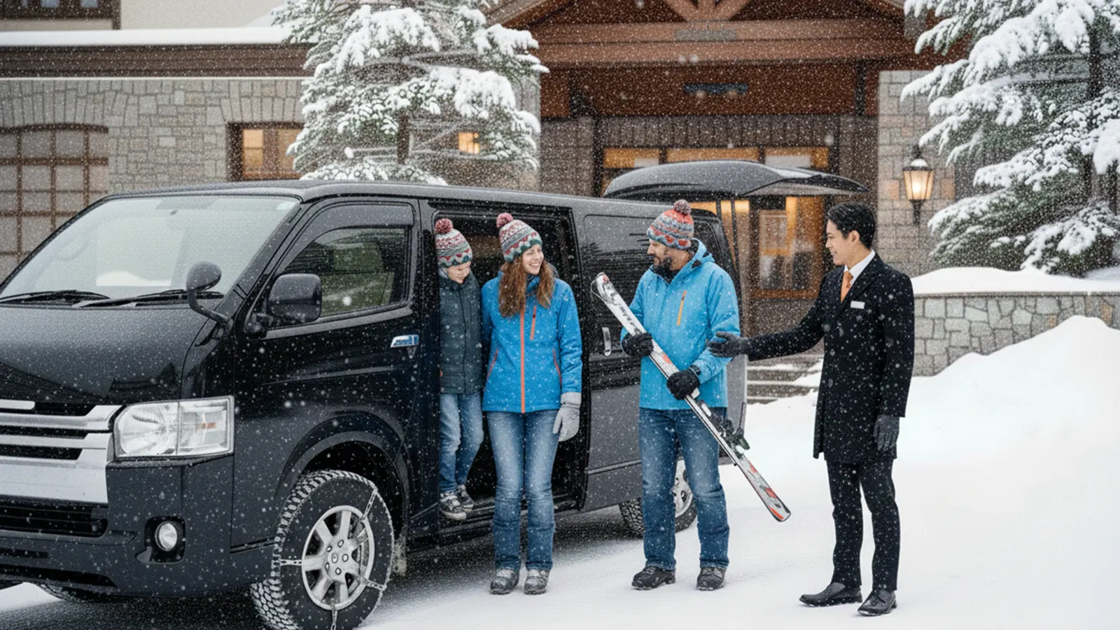 Family Transfer to Hakuba