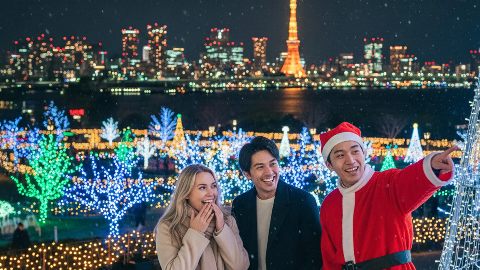 Tokyo Illumination tour with Planner as driver and guide