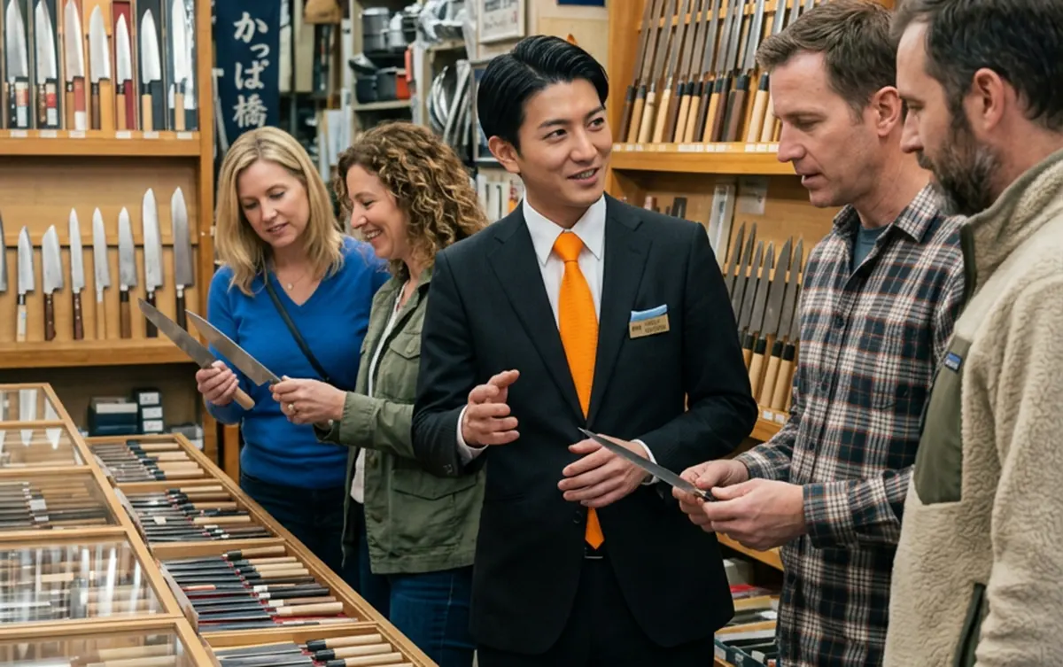 Shopping for Japanese kitchenware in Kappabashi, Tokyo