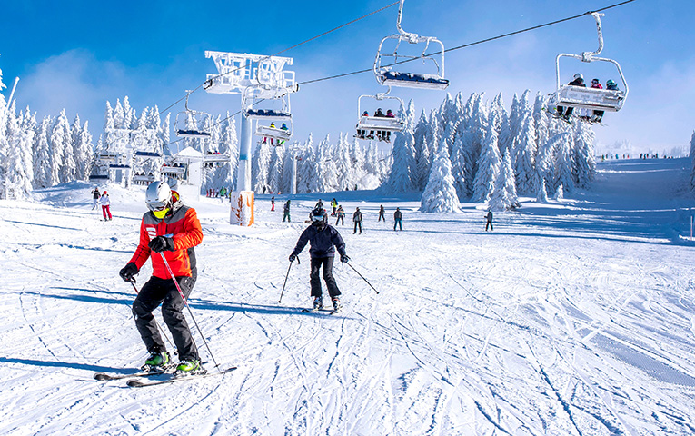 Winter fun near Mt.Fuji Ski, Snowboard and Snow Play