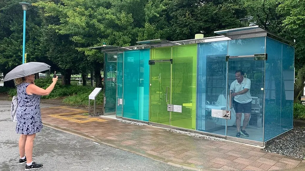 The Tomei Toilet, designed by Pritzker Prize-winning architect Shigeru Ban