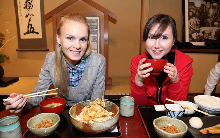 Try delicious Japanese foods