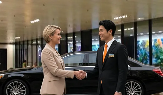 Chauffeur Service for Business in Tokyo (Half-Day Plan)