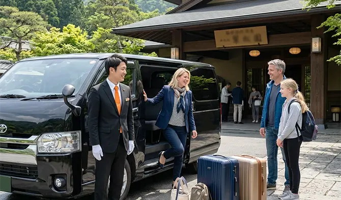 Tokyo to and from Hakone Private Chauffeur: Seamless Luxury Door-to-Door Transfer