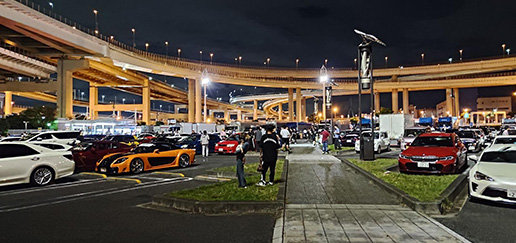 Tokyo Highway Cruise and JDM Car Gathering Tour