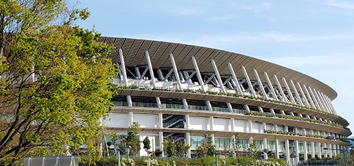 新国立競技場と競技場施設めぐり