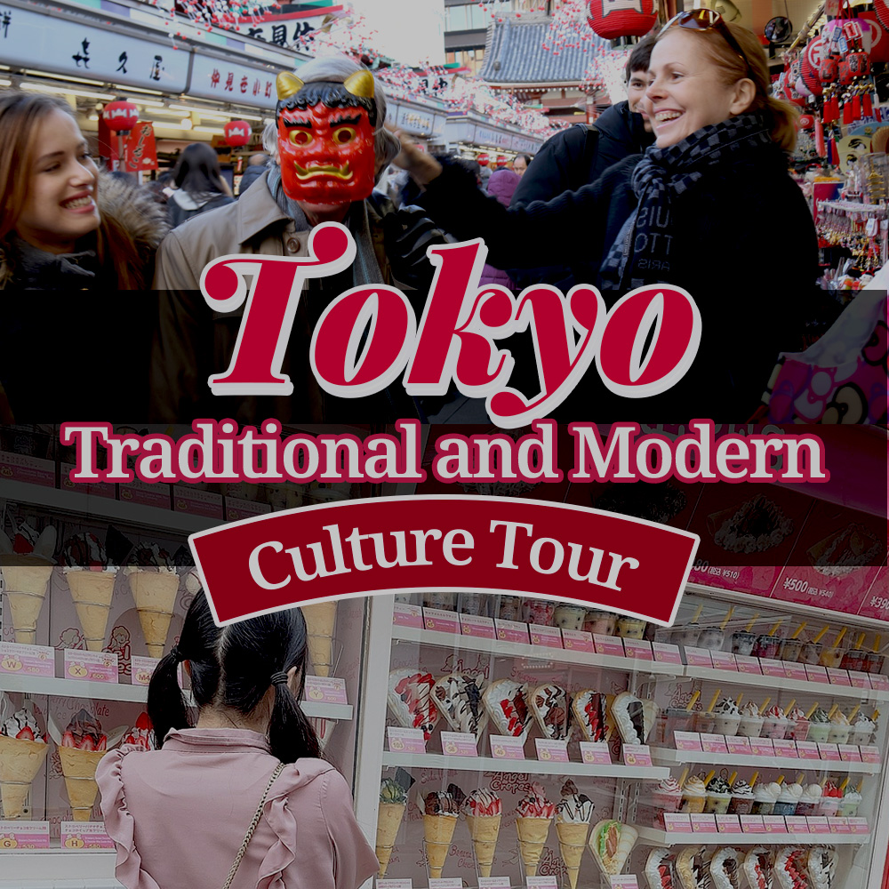 Tokyo Traditional and modern culture tour