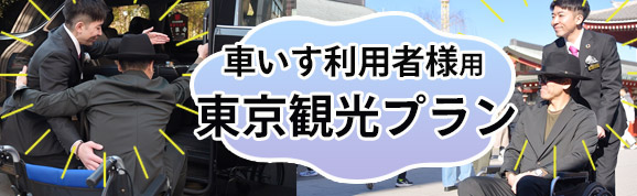 車いすご利用者様用東京観光プラン