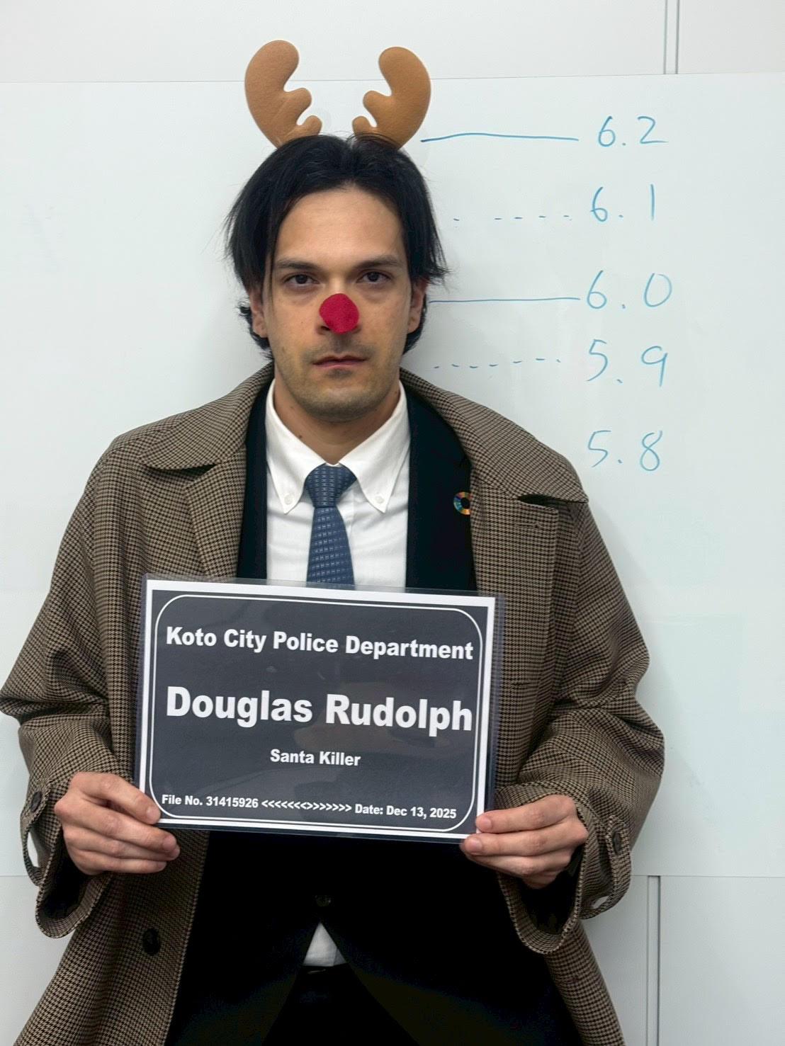 要注意人“鹿”物 Douglas（オリベイラ）