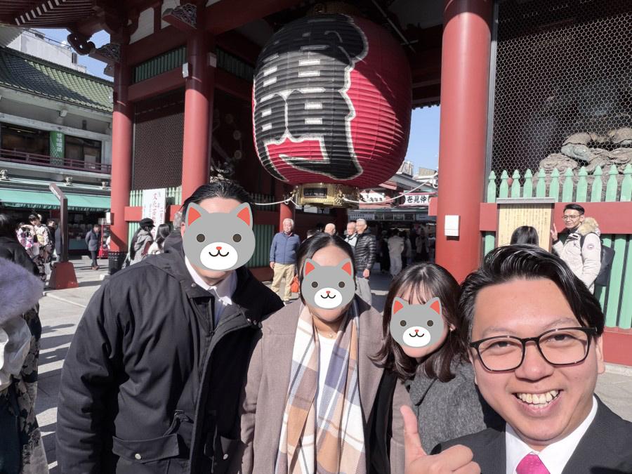 浅草にてご案内