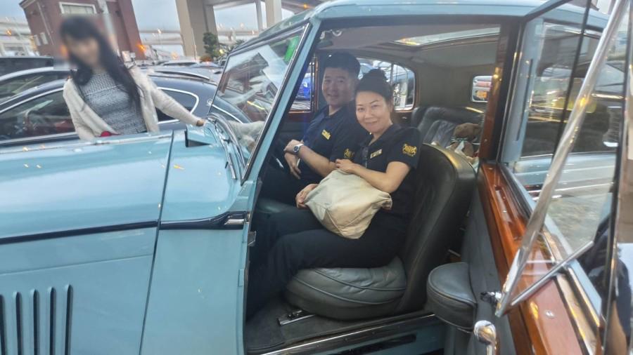 所有者の許可を得て、乗車させていただきました。