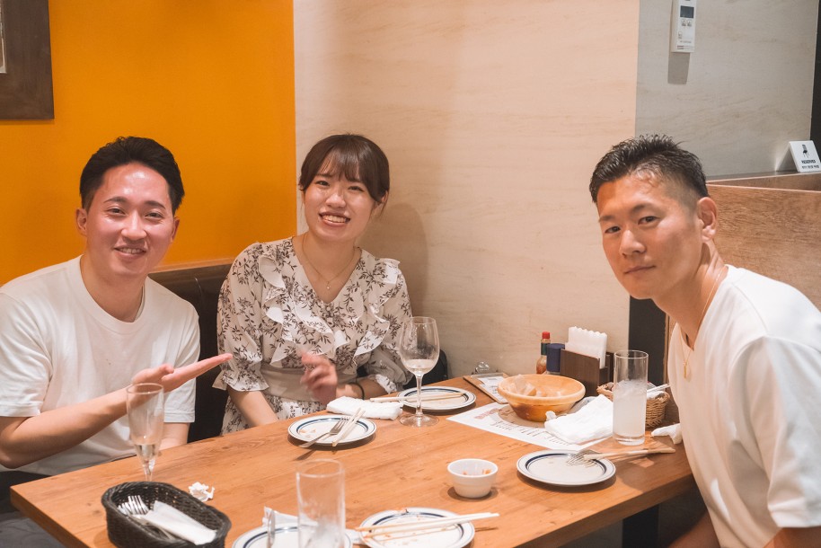 楽しい雰囲気で会がスタート