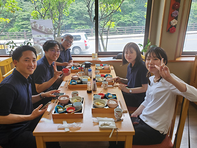 湯葉のランチ