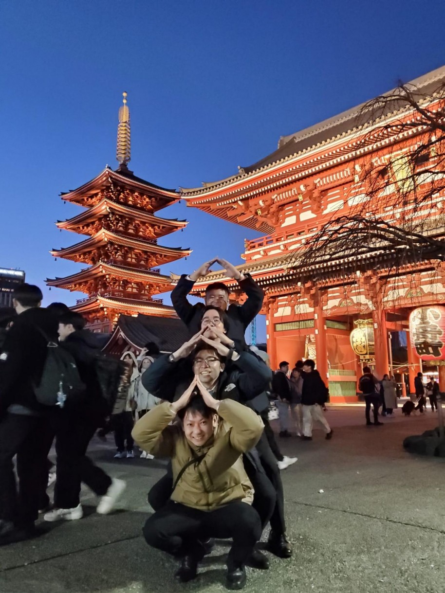 夜景研修 浅草、浅草寺