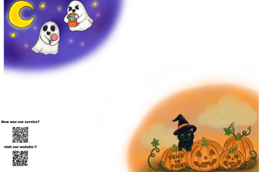 野田プランナーによる手書きのイラスト入りはがき