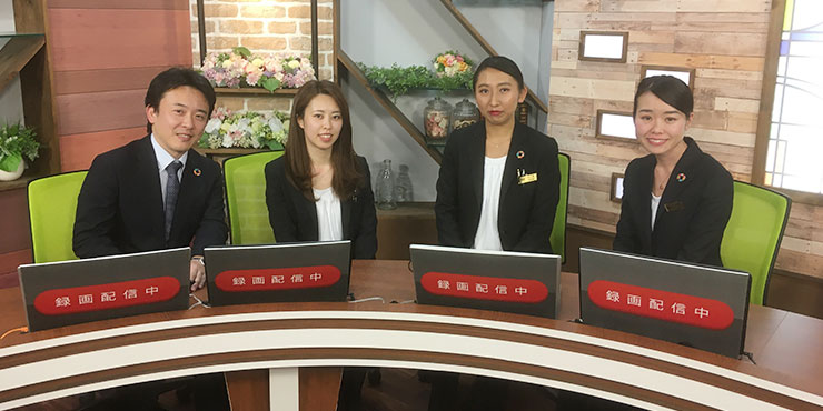 マイナビ会社説明会、動画撮影