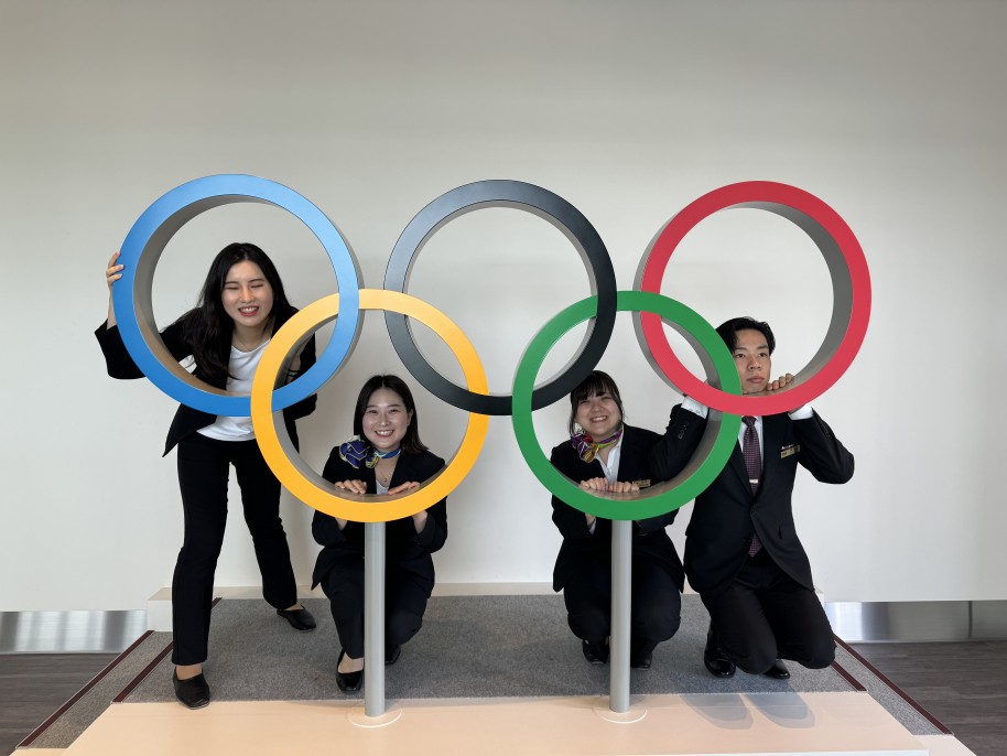 東京国際クルーズターミナルにて