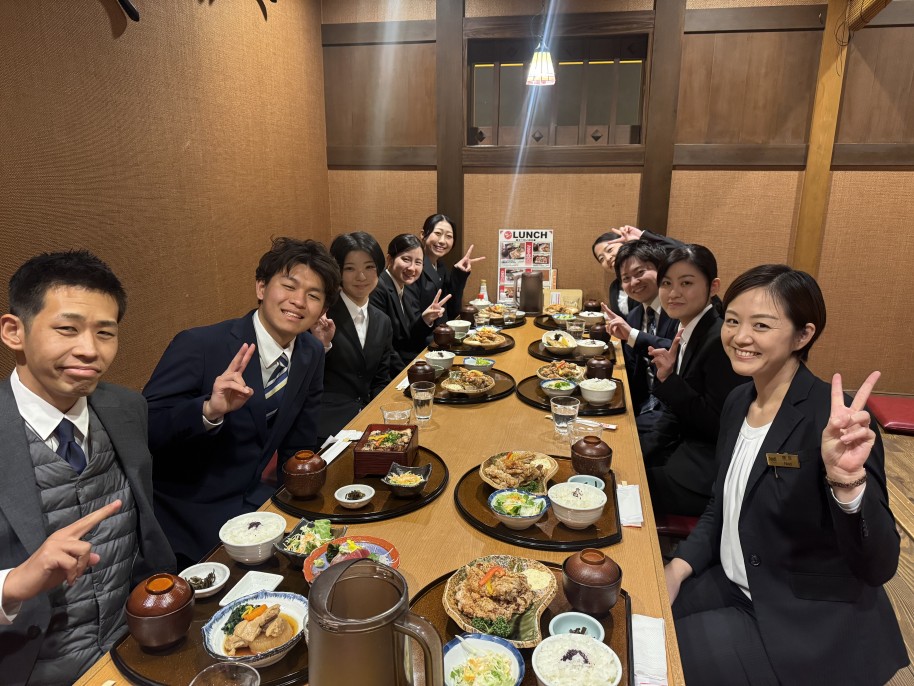交流を兼ねてランチ