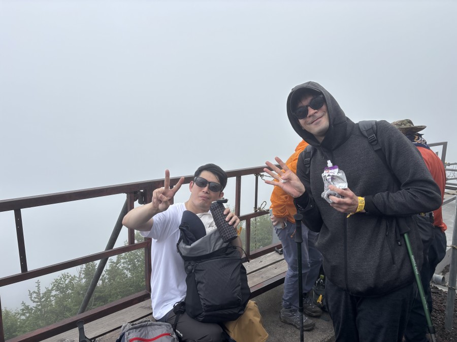 富士山トレッキング研修