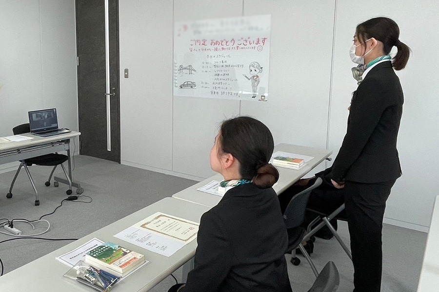 アウテック内定式