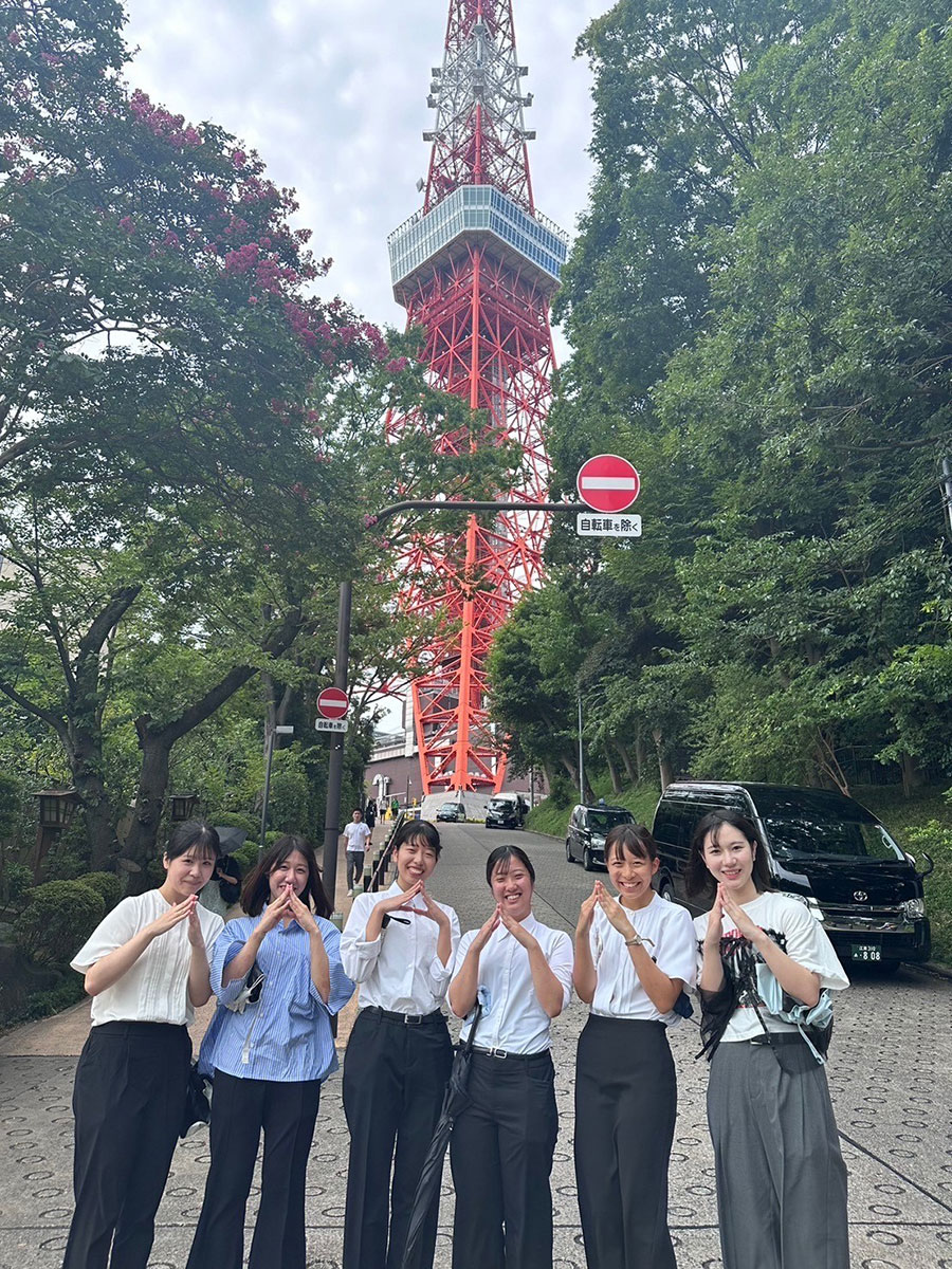 観光案内体験、東京タワー