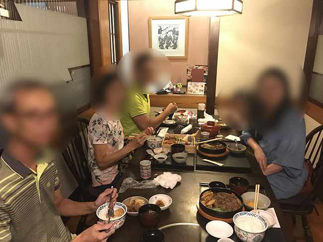 木曽路でランチ