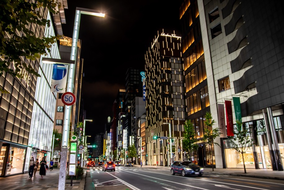 銀座夜景