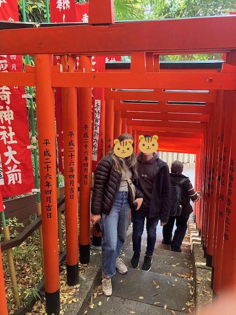 日枝神社の千本鳥居