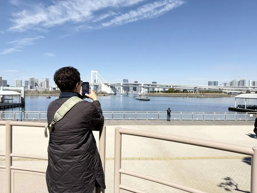 お台場にて