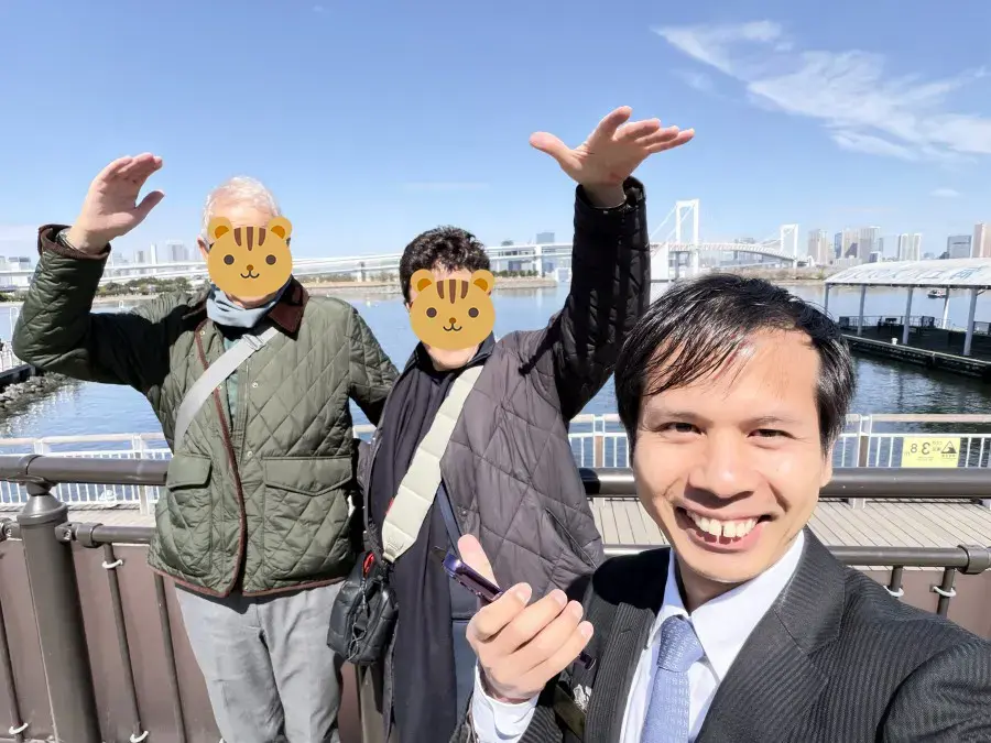 ゲストと記念撮影