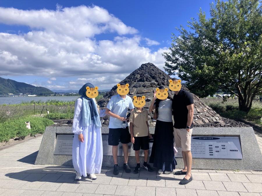 大石公園にて