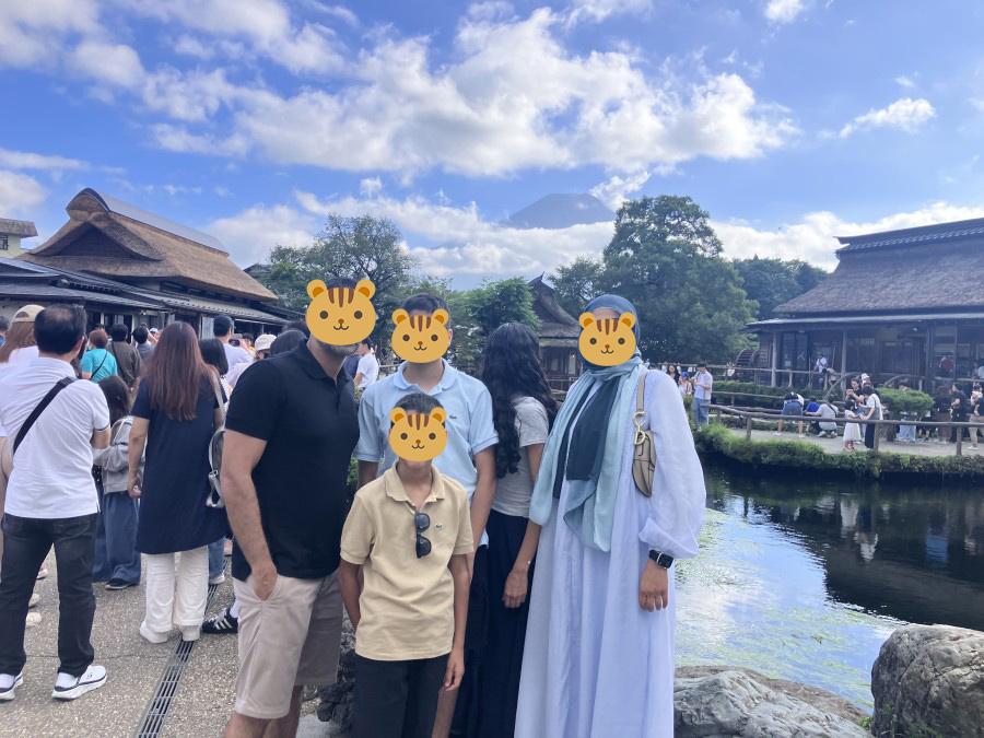 遂に富士山の山頂がみえました！