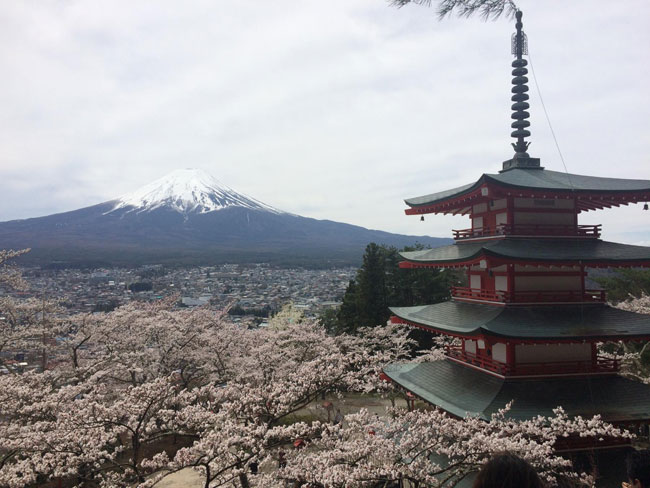 新倉山公園へ