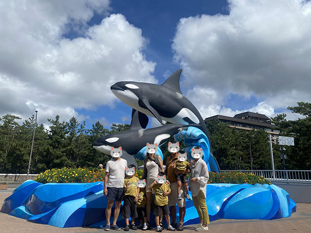 鴨川シーワールドにて