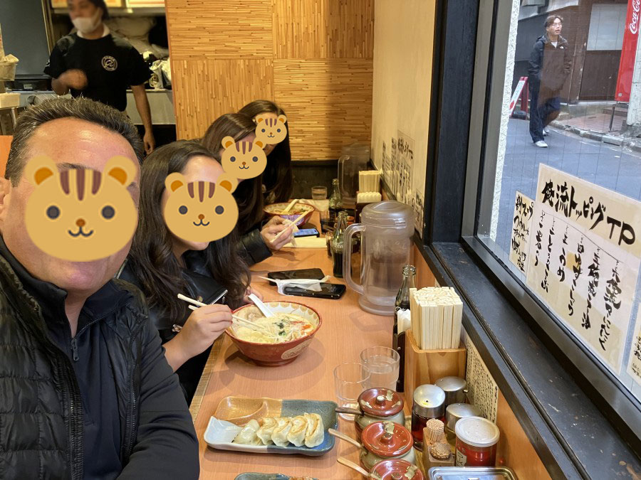 渋谷でラーメンランチ