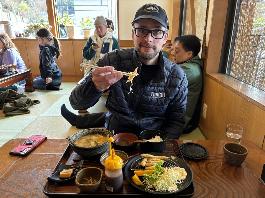 箱根でのランチ