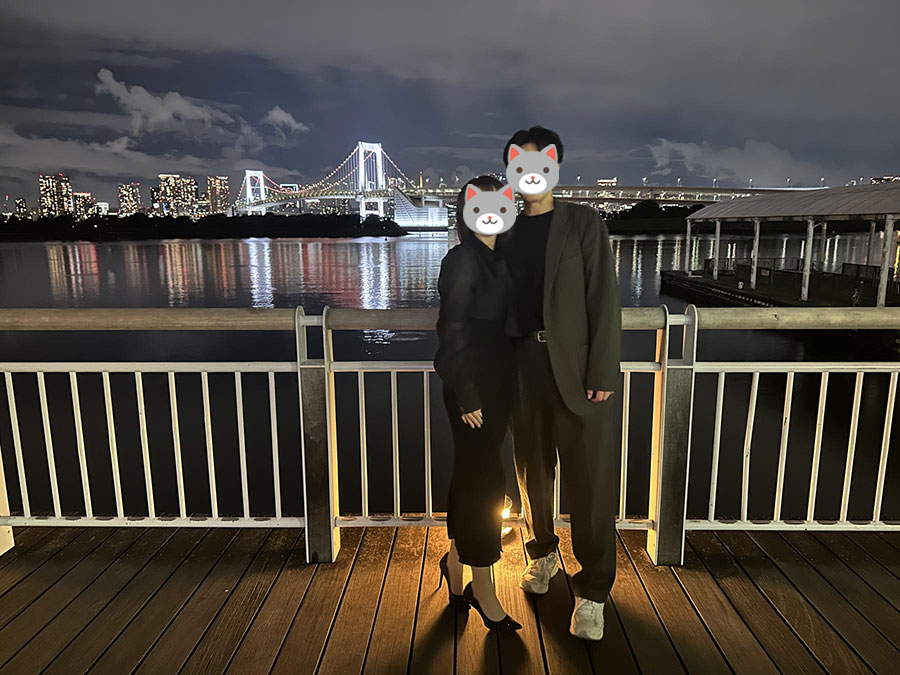お台場にて