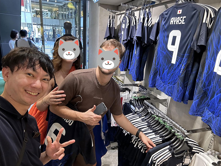 Jリーグのユニフォームの購入をお手伝い